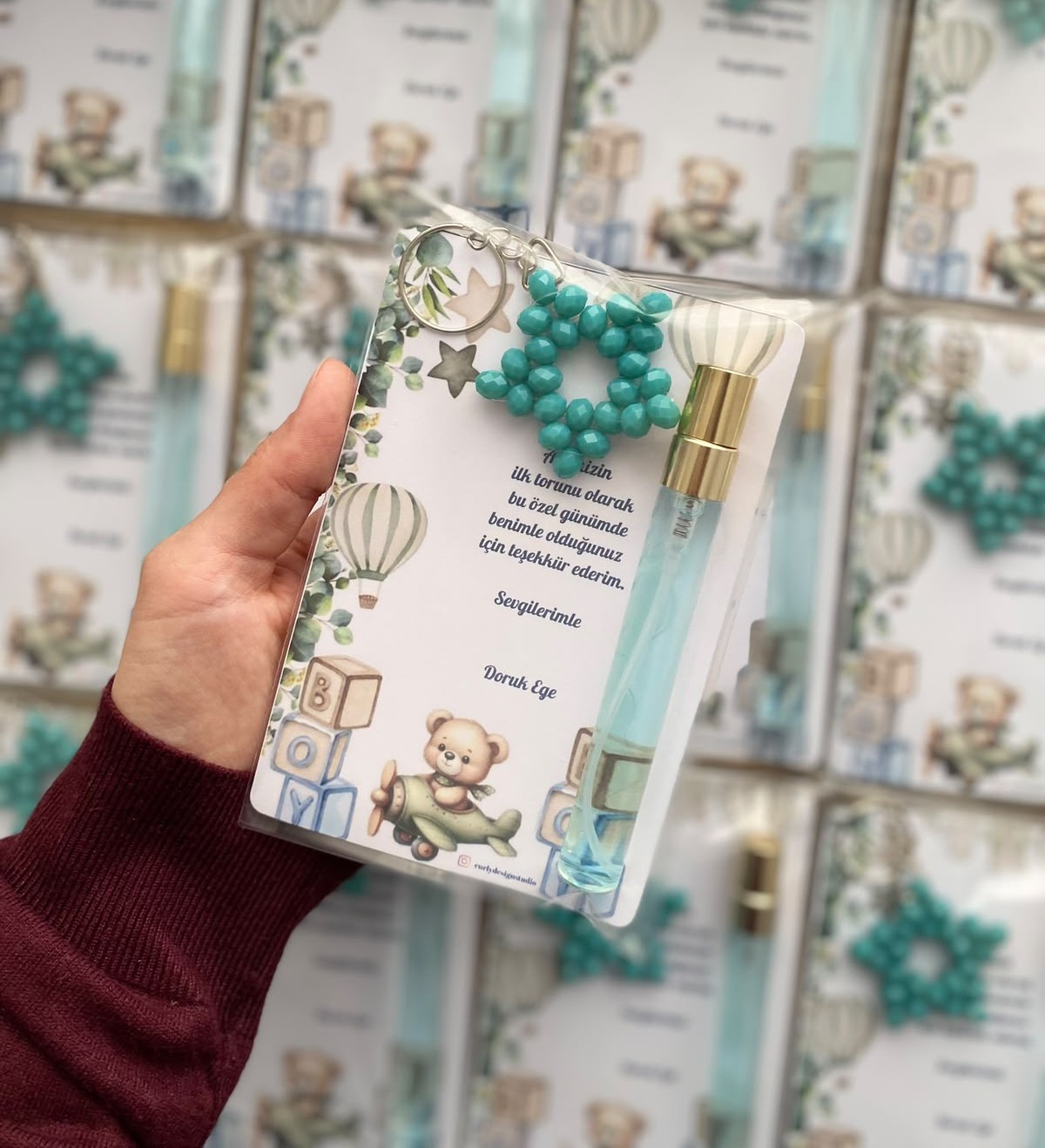 Mantar Tıpalı Tüp Kolonya